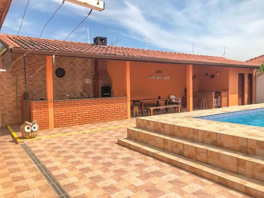 Villa Casa Com Piscina Itanhaem Cibratel II Exterior foto