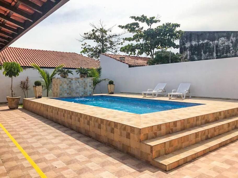 Villa Casa Com Piscina Itanhaem Cibratel II Exterior foto